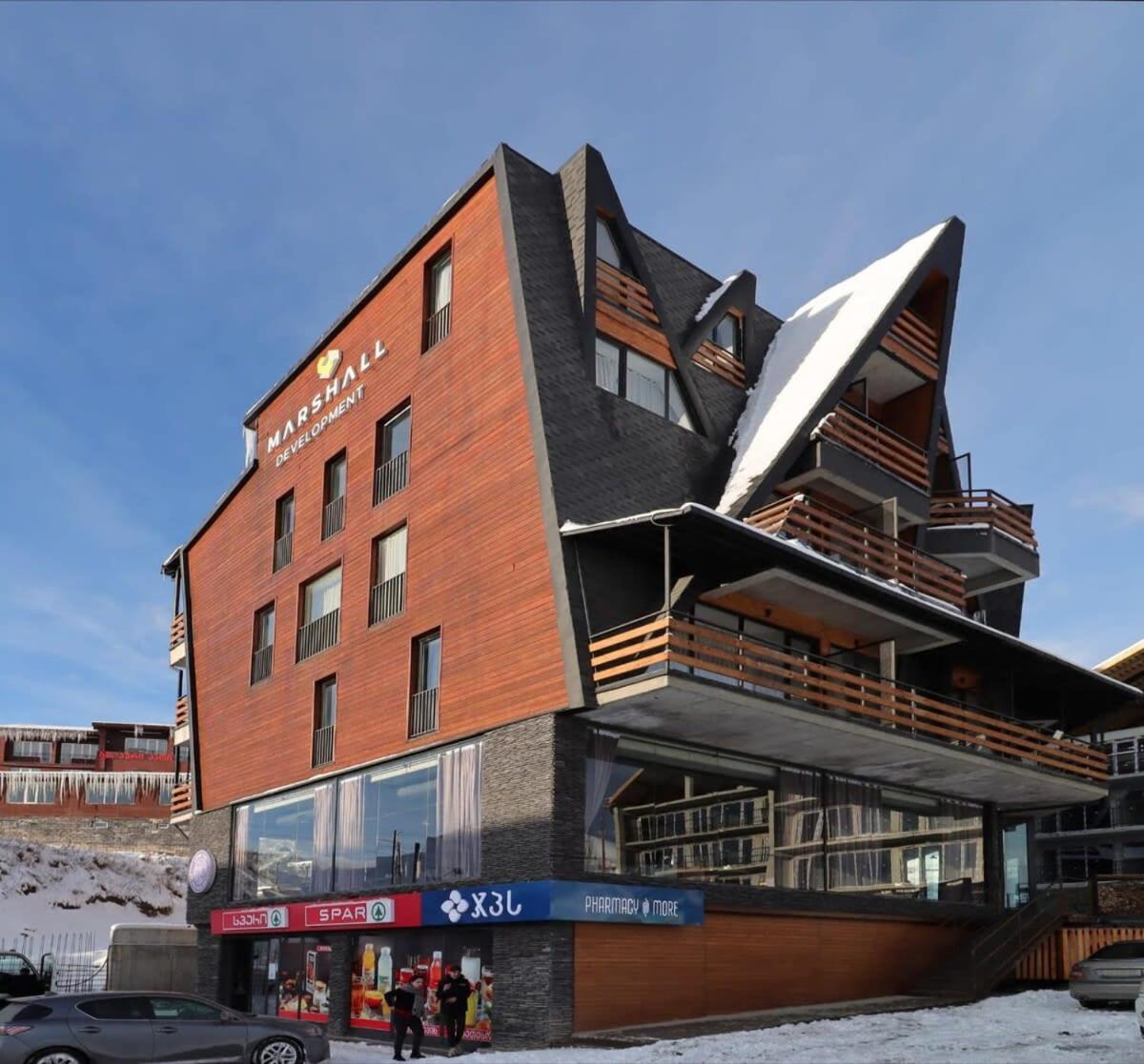 Super Stylish And Cozy 2 Bedroom 4Or6 People Apartment In Key Location In Marshall Gudauri Project Ski Resort 외부 사진